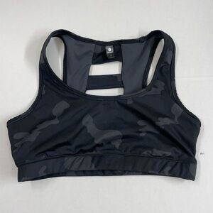 90 Degree By Reflex Dark Camo Sports Bra